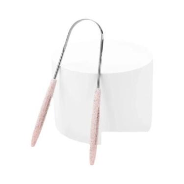 Imagem de Escova De Dentes Revestida Com Raspador De Língua Em Aço Inoxidável Em