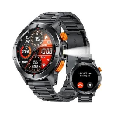 Imagem de Relógio Inteligente Masculino À Prova D'Água Com Lanterna LED, Mais De