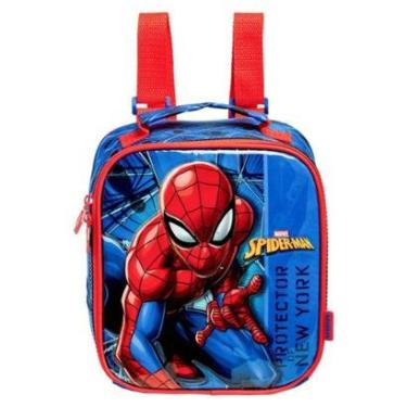 Imagem de Lancheira Termica Escolar Spiderman Menino Homem Aranha-Masculino