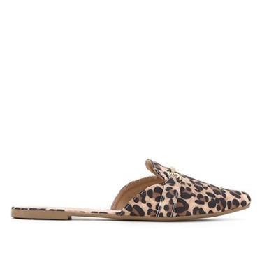 Imagem de Mule Jelly Bean Animal Print Onça Feminino-Feminino