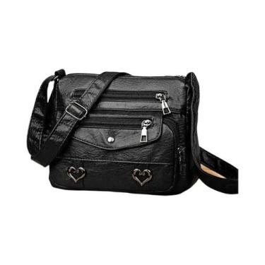 Imagem de Bolsa De Ombro Retangular Unissex De Estilo Neutro Para Viagem, Grande