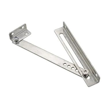 Imagem de Aço inoxidável ou ferro galvanizado armário elétrico porta e janela haste de suporte 1 peça (aço inoxidável 304)