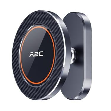 Imagem de A2C Suporte magnético de liga para celular para carrinho de golfe compatível com MagSafe iPhone 12-17, serve para EZGO, Club Car, Yamaha, Acessórios de carrinho de golfe Essentials 2025 Ideias de