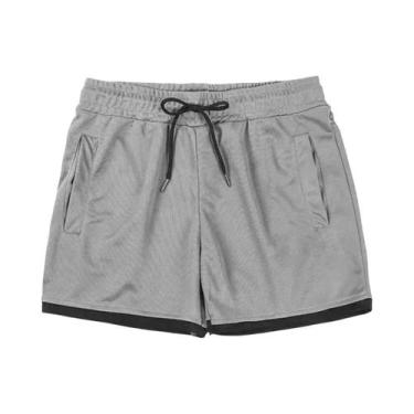 Imagem de Bermuda Esportiva Masculina De Secagem Rápida Em Malha 2025 Verão Slim