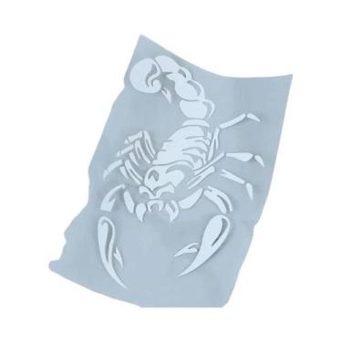 Imagem de Personalidade Scorpion Car Sticker, 3D Adesivos, protetor solar imperm