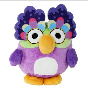 Imagem de Brinquedo de boneca de pelúcia roxo Chattermax Owl 25 cm, minipelúcia 
