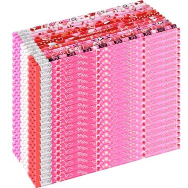 Imagem de FYXMI Lápis de madeira, 24 unidades, hexagonais amarelos, grafite HB, 0,7 cm de diâmetro, para anotações, desenho escolar, escritório, tema de aniversário, a partir de 5 anos (estilo dia dos namorados