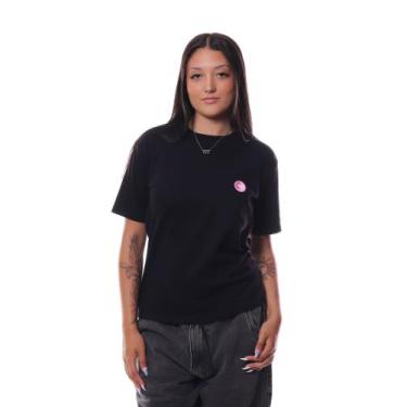 Imagem de Camiseta Fem Bali Company Malhão Rubber Star, Preto, m