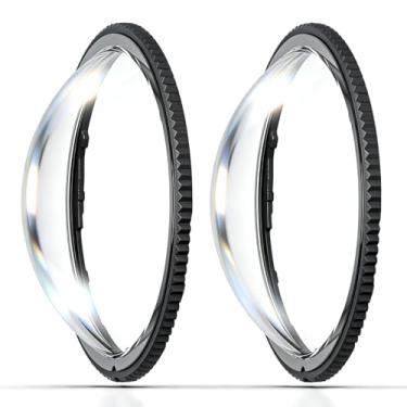 Imagem de Capa protetora de lente compatível com Insta360 X4 Accessorie Dureza 10H 2 peças