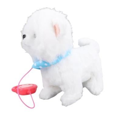 Imagem de Yinhing Brinquedo Elétrico de Pelúcia para Cachorro, Filhote de Cachorro Interativo Com Detecção Inteligente, Cauda, ​​lambendo, Modo de Caminhada, Coleira e Músicas Infantis para