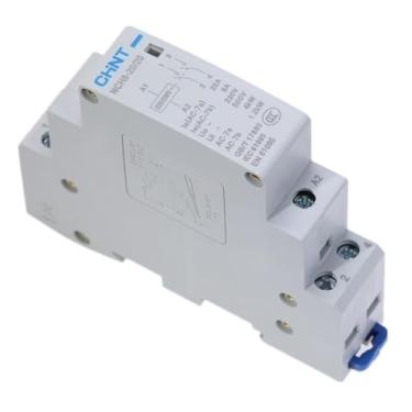 Imagem de Contator de trilho DIN NCH8 20A 1 polo 2NO Contator modular doméstico Contator modular AC