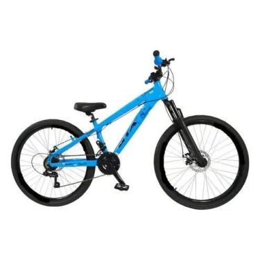 Imagem de Bicicleta Aro 26 Freeride Gta Azul Importada 21v Aro Aero