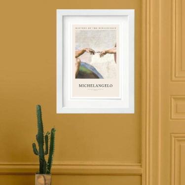 Imagem de Quadro Michelangelo Criação Mundo - 60X48Cm