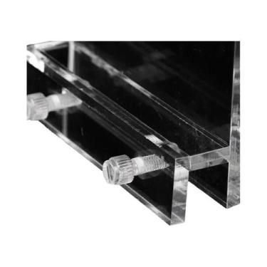 Imagem de Clear Fish Tank LED Light Holder, Luminárias, suporte do aquário, 1Pc 