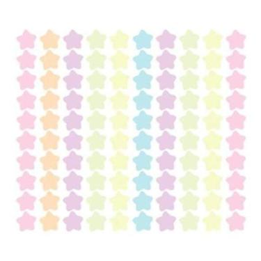 Imagem de Cartela C/100 Adesivos Estrelas - Lojinha Da Luc Adesivos
