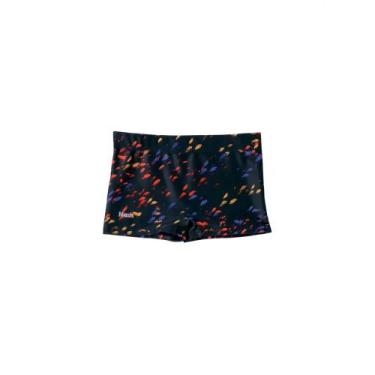 Imagem de Sunga Boxer Infantil Mash Liso/Estampada, Preto, Colorido, G