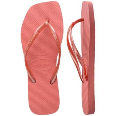 Imagem de Chinelo Feminino Havaianas Estilo Quadrado Slim Square-Feminino