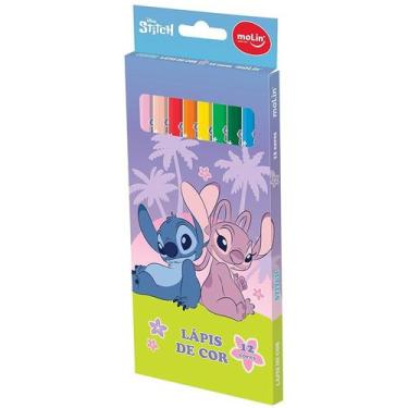 Imagem de Lápis de Cor Molin Stitch 12 cores