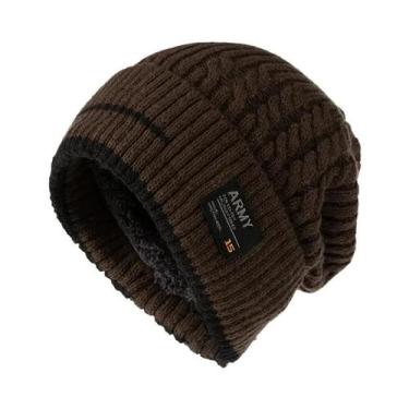 Imagem de Gorro De Inverno Tricotado Grosso Para Homens E Mulheres 2023, Boné Qu