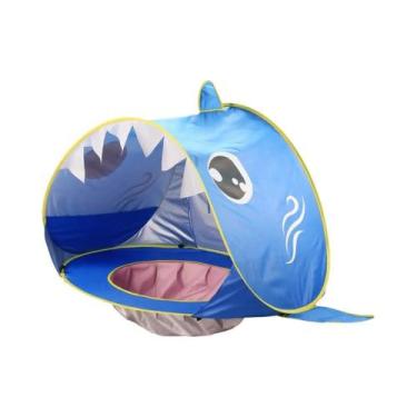 Imagem de Tenda De Praia Para Bebês 2 Em 1 Com Proteção UV UPF 50+, À Prova D'ág