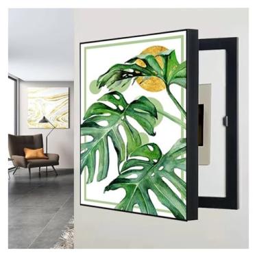 Imagem de Capa de painel elétrico - Caixa de medidor interna elegante e armário de caixa de fusíveis, durável e fácil de instalar para decoração de casa