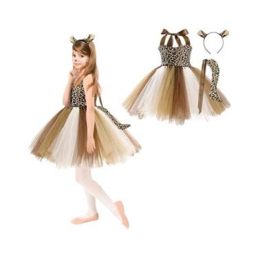 Imagem de Conjunto De Saia Tutu De Cosplay De Animais Para Meninas, Fantasia De 