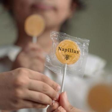 Imagem de Pirulito Extrato de propolis e mel Napillus 10 unidades