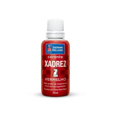 Imagem de Corante Liquido Xadrez 50ml - Sherwin Williams Vermelho