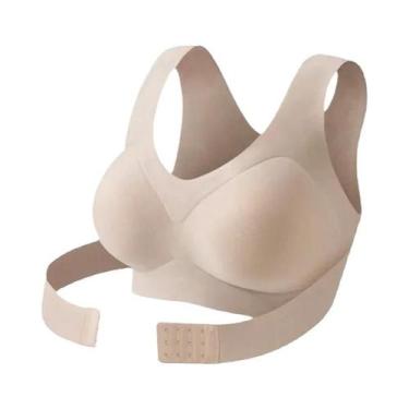 Imagem de Sutiã Feminino Sem Fio Para Correção Postural, Sem Costura, Push Up, C