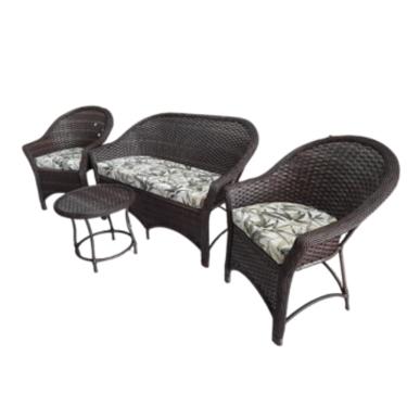 Imagem de Jogo Sofá Poltronas De Varanda Área Externa Fibra Sintética