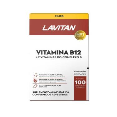 Imagem de Lavitan Vitamina B12 + Complexo B Com 100 Cpr  Cimed