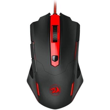 Imagem de Mouse Redragon Gaming Pegasus, 7200 Dpi, Preto e Vermelho - M705.