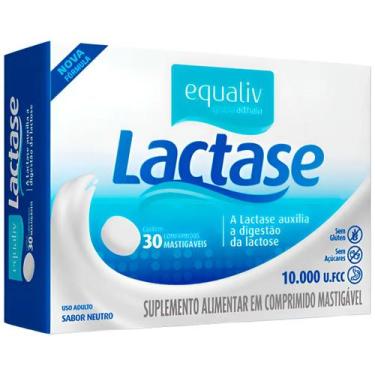 Imagem de Enzima Lactase 10.000 FCC (30 Comprimidos) - Equaliv