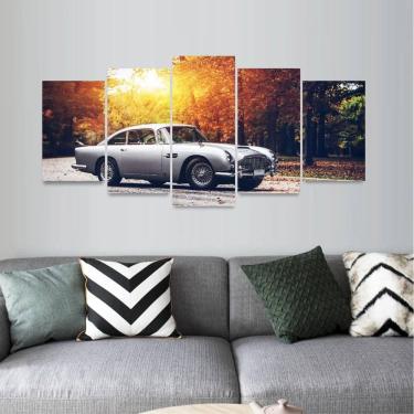 Imagem de Quadro Decorativo Paisagem Carro Clássico Para Quarto