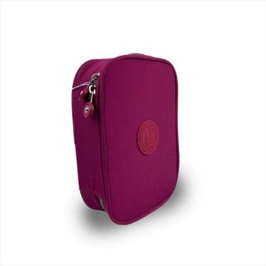 Imagem de Estojo Tegaote 1 divisória box crinkle pink GT01-136