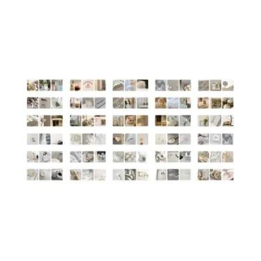 Imagem de Pacote De 30 Adesivos Decorativos DIY Estilo Ins Com 90 Padrões Para S