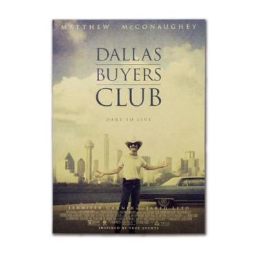 Imagem de Pôster Dallas Buyers Club Anime Art 51,5x36cm Papel 40g - yiweisai