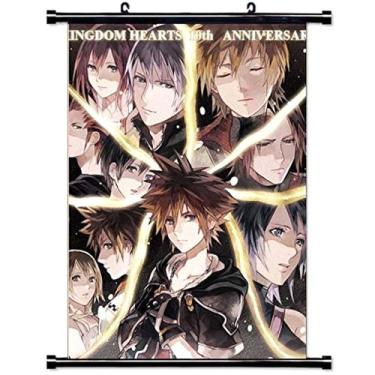Imagem de Pintura de parede em tela Kingdom Hearts Sora Riku Anime - yiweisai