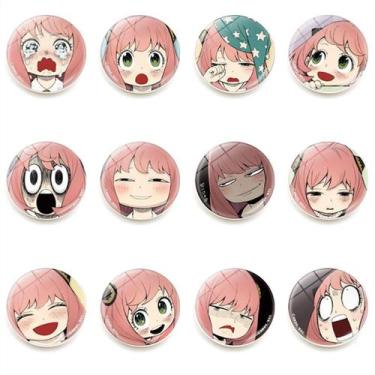 Imagem de Ímãs de geladeira Spys Familys Anyas Forgers Anime 12 unidades/lote - 