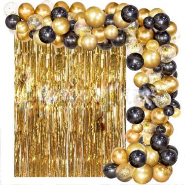 Imagem de Kit de arco de balão de festa para crianças, 104 unidades de látex pre