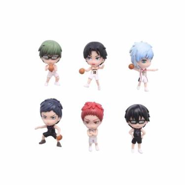 Imagem de Ímãs de geladeira Kurokos Basketballs Anime 6,5 cm 6 unidades/lote - y