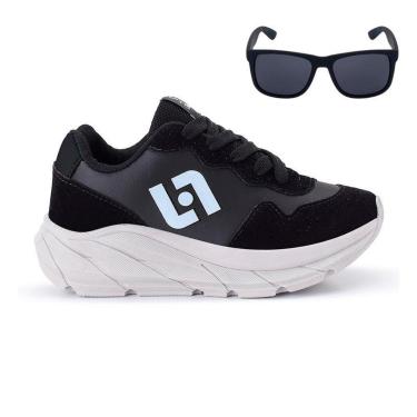 Imagem de Tenis Infantil Meninos Jogger Escolar Casual Camurça + Oculos-Masculino