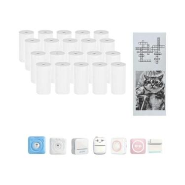 Imagem de Papel De Recarga Para Câmera Instantânea Infantil, 12 Rolos, Impressão