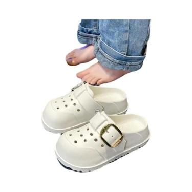 Imagem de Sandálias Femininas Impermeáveis De Verão Com Sola Macia, Chinelos De 