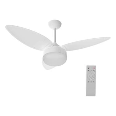 Imagem de Ventilador Teto Branco 105cm Controle Remoto - Ventisol