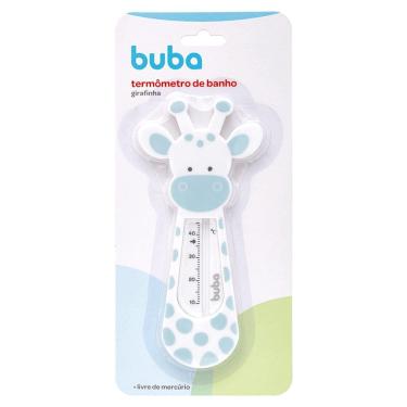 Imagem de Termômetro de Banheira Buba Banho Do Bebê Girafinha Azul
