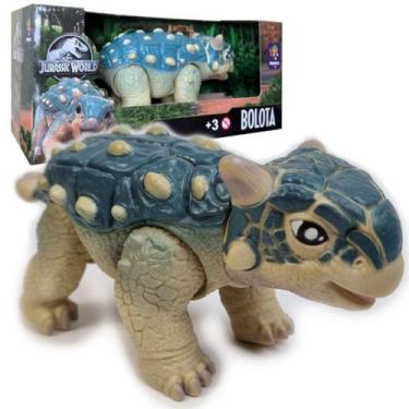 Imagem de Dinossauro Bolota Boneco Jurassic World Acampamento Jurassic, Verde
