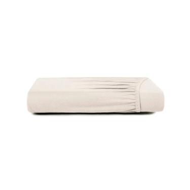 Imagem de Lençol Queen Malha Fio Penteado Altenburg Bege, UN, Bege