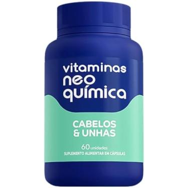 Imagem de Suplemento Alimentar Cabelos e Unhas Vitaminas Neo Química 60 cápsulas