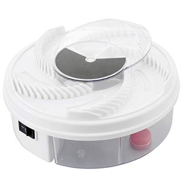 Imagem de Apanha-moscas automático, armadilha de mosca elétrica, armadilhas anti-moscas, dispositivo de apanha-moscas automático, armadilha de controle de pragas de insetos (branco)